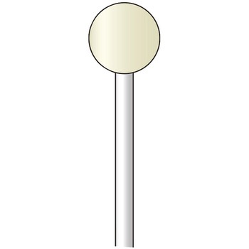 軸付フェルトバフ (ハード) 球型 永興電機工業