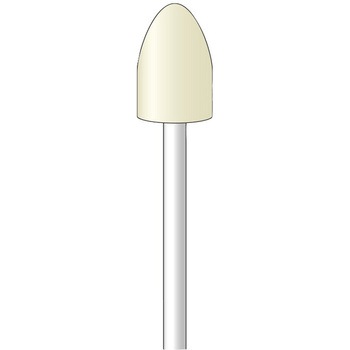 軸付フェルトバフ (ハード) 砲弾型 永興電機工業
