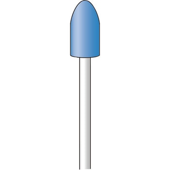 軸付フェルトバフ アルミナ (砲弾型) 永興電機工業