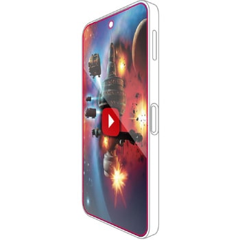 AQUOS sense9 SH-53E ガラスフィルム 超透明 光反射軽減 動画映え 表面硬度10H 指紋防止 飛散防止 気泡防止 エレコム