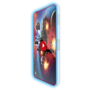 AQUOS sense9 SH-53E ガラスフィルム 高透明 光反射軽減 動画映え ブルーライトカット 表面硬度10H エレコム