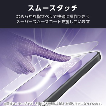 AQUOS sense9 SH-53E フィルム アンチグレア 抗菌 指すべりなめらか 指紋防止 反射防止 マット 気泡防止 エレコム