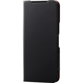 らくらくスマートフォン a/らくらくスマートフォン Lite MR01 ケース レザー 手帳型 超軽量 エレコム