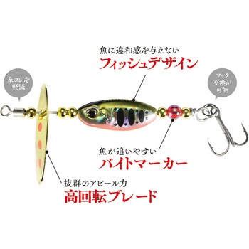 スピアヘッド リュウキスピナー3.5 デュオ