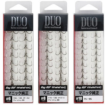 ベイルーフマニック トレブルフック デュオ