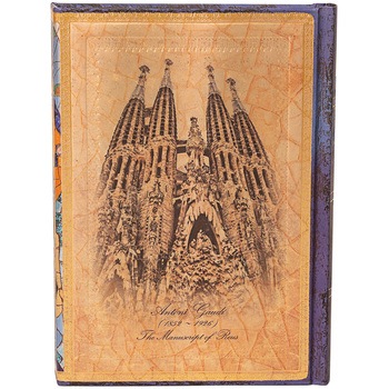 ガウディ レウスでの手記 ミディ Paperblanks(ペーパーブランクス)
