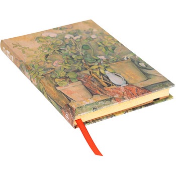 セザンヌ テラコッタの鉢と花 ミディ Paperblanks(ペーパーブランクス)