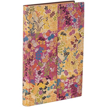 Flexis ピンクの唐織 ミニ Paperblanks(ペーパーブランクス)