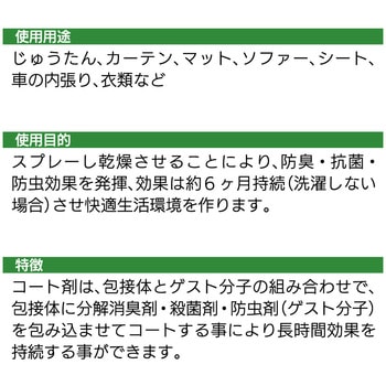 SP007 消臭剤 コート剤1L  詰替え用 スペースグウッズ 昭和商会
