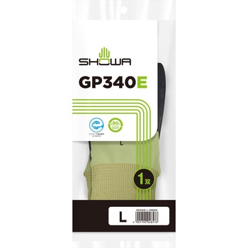 ─ 天然ゴム背抜き手袋 GP340E SHOWA(ショーワグローブ) 08798085