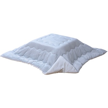 こたつ布団 正方形 75×75用 80×80用 フランネル調 両面 YAMAZEN(山善)
