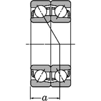 組合せアンギュラ玉軸受 7300番台 DF NTN(エヌティーエヌ)