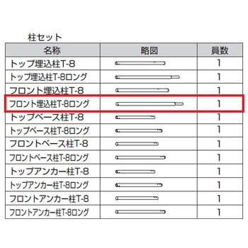 歩行補助手すり グリップライン 柱 トステム(LIXIL)