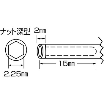 色頭ドライバー(六角) サンニシムラ
