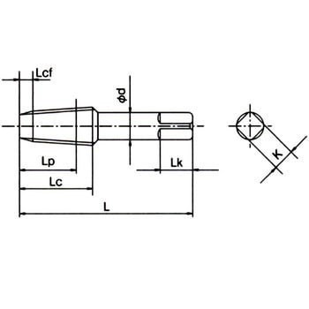 管用テーパスパイラルタップ(英式) 短ねじ SFT-S-TPT オーエスジー(OSG