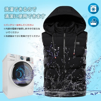 電熱ベスト9箇所発熱 SHB-8 服のみ販売 さくら電子