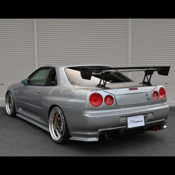 R34 スカイライン GT GT-R 2D クーペ用 BNR ENR ER HR ファイバー LEDテールランプ レッドクリアー 78WORKS