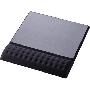 マウスパッド リストレスト 一体型 低反発 手首 疲労軽減 硬質プレート 軽い操作感 ズレにくい 20.2×23cm エレコム