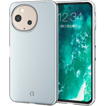 AQUOS sense9 SH-53E ケース ソフト 衝撃吸収 薄型 カメラレンズ保護設計 ストラップホール付 極み設計 - エレコム