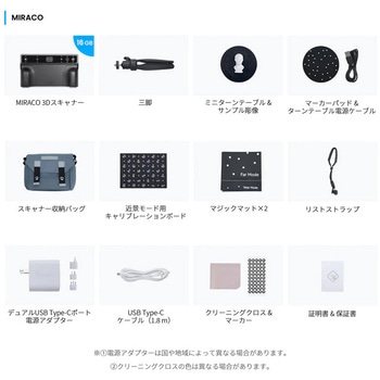 MIRACO 3Dスキャナー Revopoint