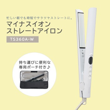 マイナスイオン ストレートアイロン テスコム