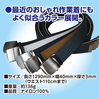 ナイロンGI織りローラー40mmW110 FUKUTOKU