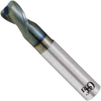 OSG CA-RG-EDL-6.5 超硬スクエアエンドミル 2刃 ロング 銅.アルミ合金