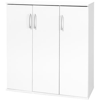 フラット扉シューズラック 幅89cm 萩原