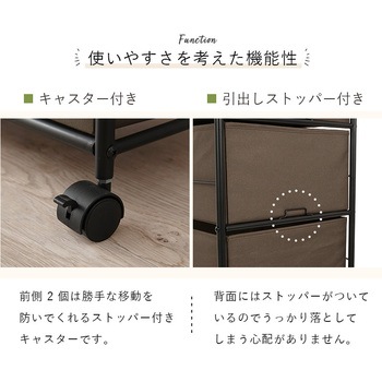 シンプルハンガーラック 引出し7杯 ワイド幅105cm 萩原