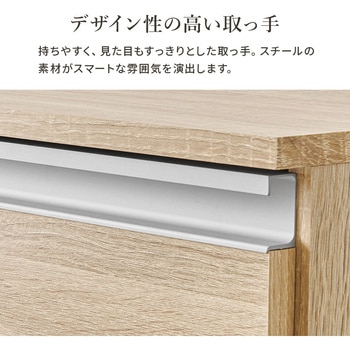 収納力に優れた キッチンカウンター <スリムタイプ 幅60cm> 収納庫タイプ 萩原