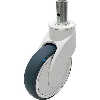 プラスチックデザインキャスターWAVE差込み(ステンレス製金具) SISIKU(シシク)