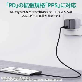 USB充電器 Comet 45W PD対応 折りたたみ式 [USB-C 1ポート] グレー AUKEY(オーキー)