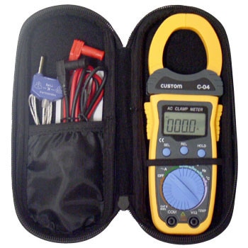 C-04 デジタルACクランプメータ 1台 カスタム 【通販モノタロウ】