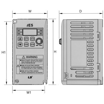 3相200Vインバーター SV001IE5-2 - vocheri.com