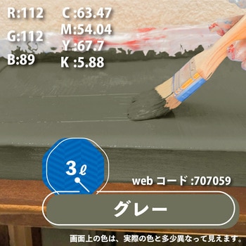 油性トタン用 油性屋根用塗料 (つやあり) カンペハピオ