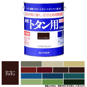 147645441030 油性トタン用 油性屋根用塗料 (つやあり) 1缶(3L