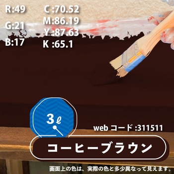 147645441030 油性トタン用 油性屋根用塗料 (つやあり) 1缶(3L