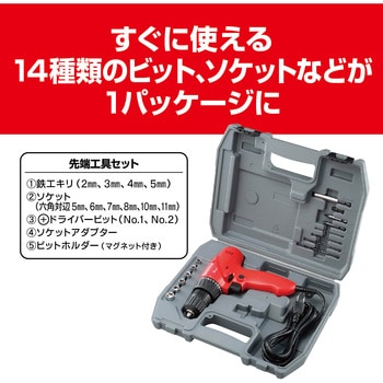 ドライバドリルキット 京セラ(旧RYOBI電動工具)