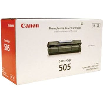 505(純正) 純正トナーカートリッジ Canon 505 Canon ブラック色 - 【通販モノタロウ】
