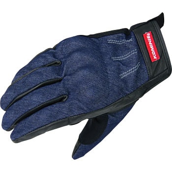 denim motorcycle gloves