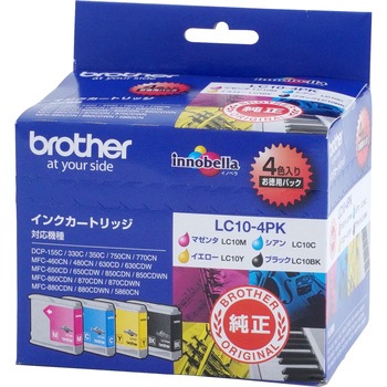 純正インクカートリッジ brother LC10 brother(ブラザー)