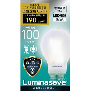 LSF電球100W型昼白色 ドウシシャ