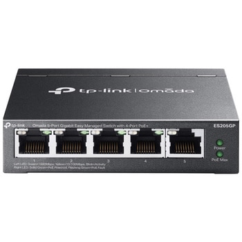 ギガビットポート×5 イージーマネージドスイッチ (PoE+ポート×4搭載) TP-LINK