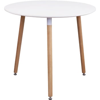 ソイル 80cm 円形 3点ダイニングセット サンコウ