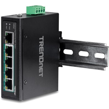 産業用PoEスイッチングハブ af/at 100Mbps 5ポート TRENDnet