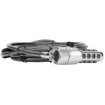 DEFCON(R) Compact Resettable Combo Cable Lock TARGUS