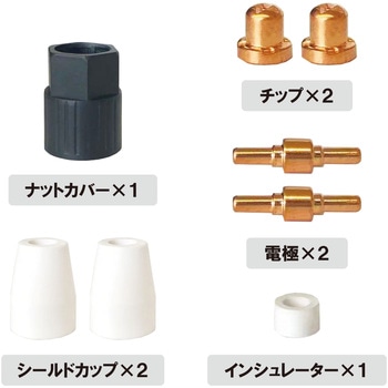 エアープラズマ切断機 コンプレッサー内蔵式 東安