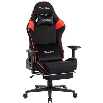 ゲーミングチェア S2シリーズ フットレスト付 高撥水メッシュファブリック VESTEX(ヴェステックス)
