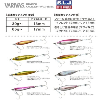 アバニ オーシャンワーク SLJリトルモンスター バリューパック VARIVAS