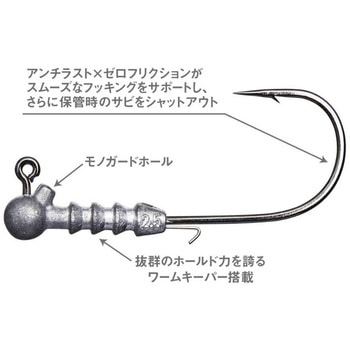 ジグヘッドフック キョクテン VARIVAS
